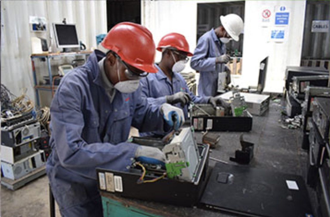 WEEE centre service - 20 climate tech startups to watch in Africa