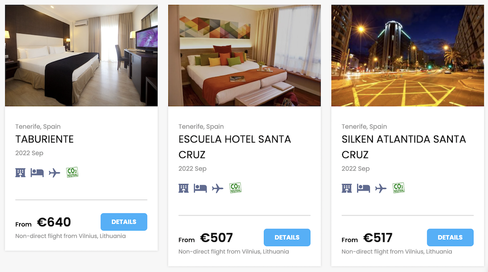 Tourastio screenshot climate tech startups to watch
