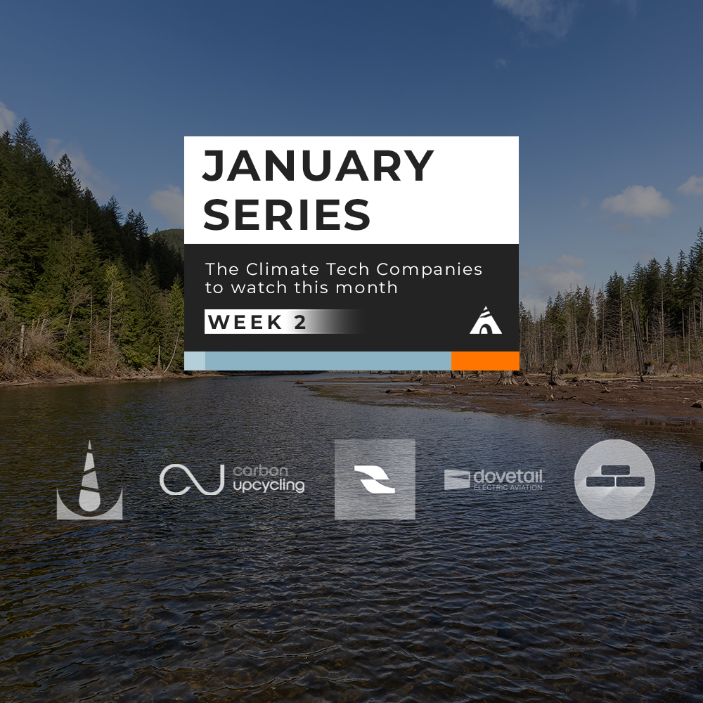 5 climate tech startups to watch February week 2