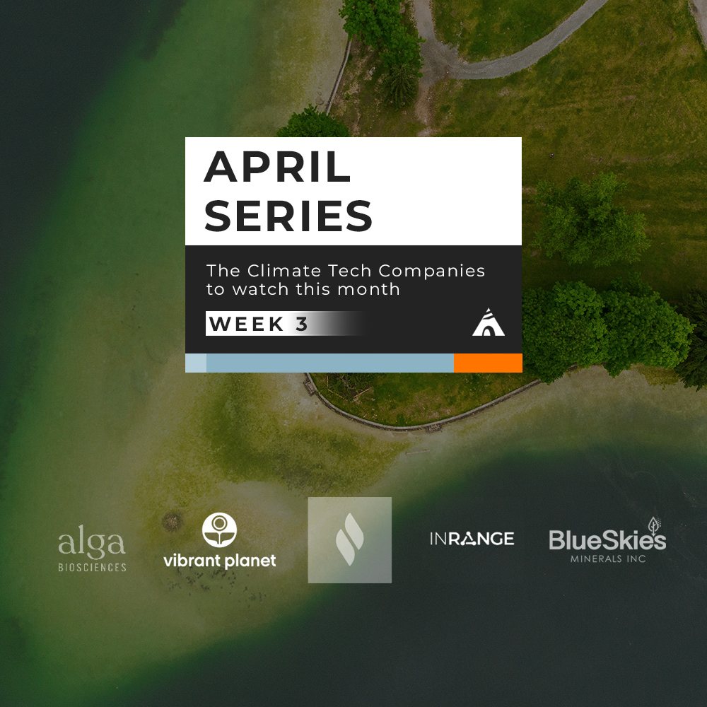 5 Climate tech startups to watch April week 3