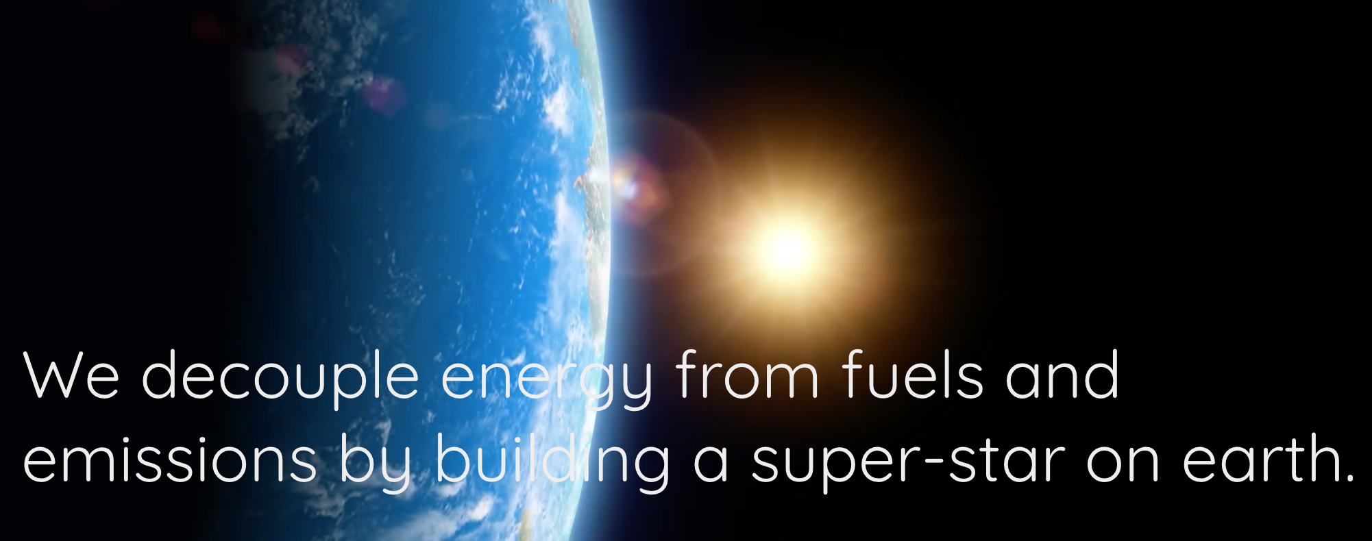 Fusion Energy